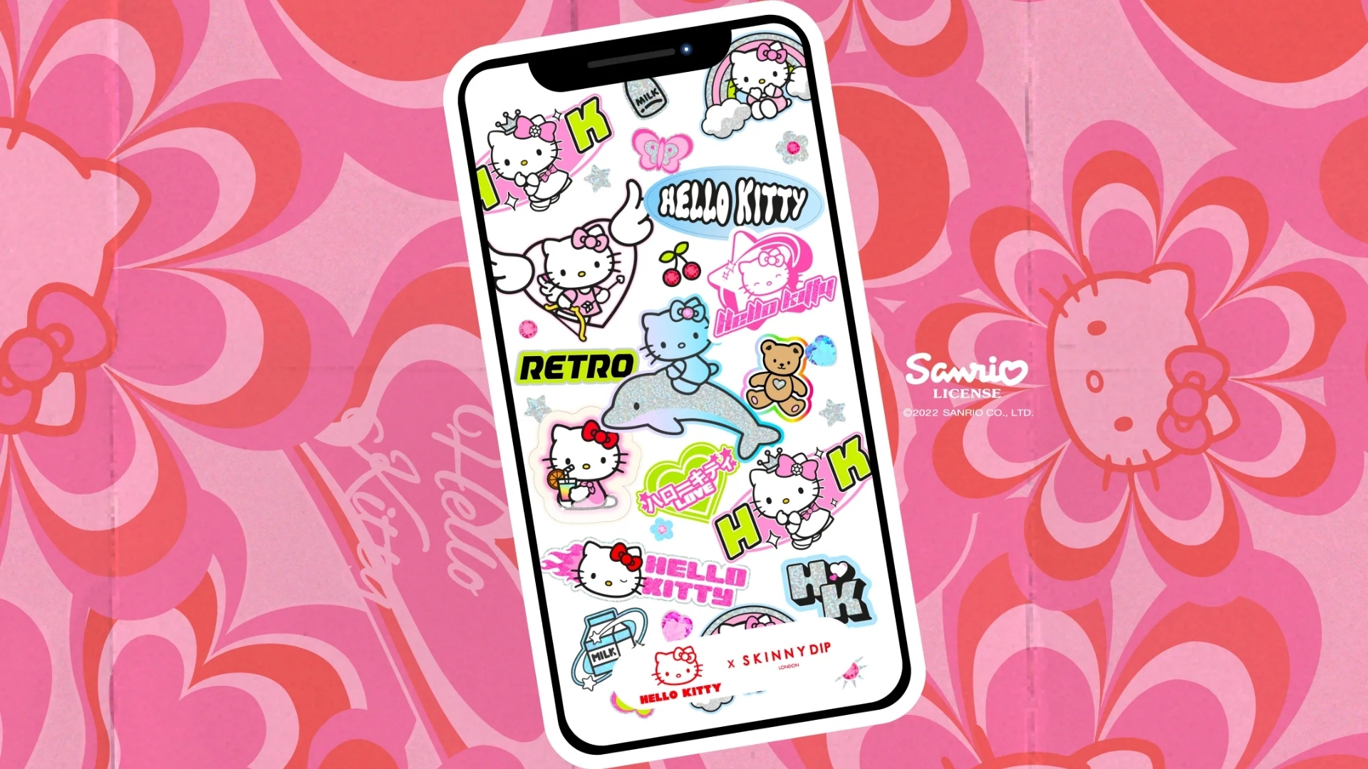 easy wallpaper kitty cho dien thoai