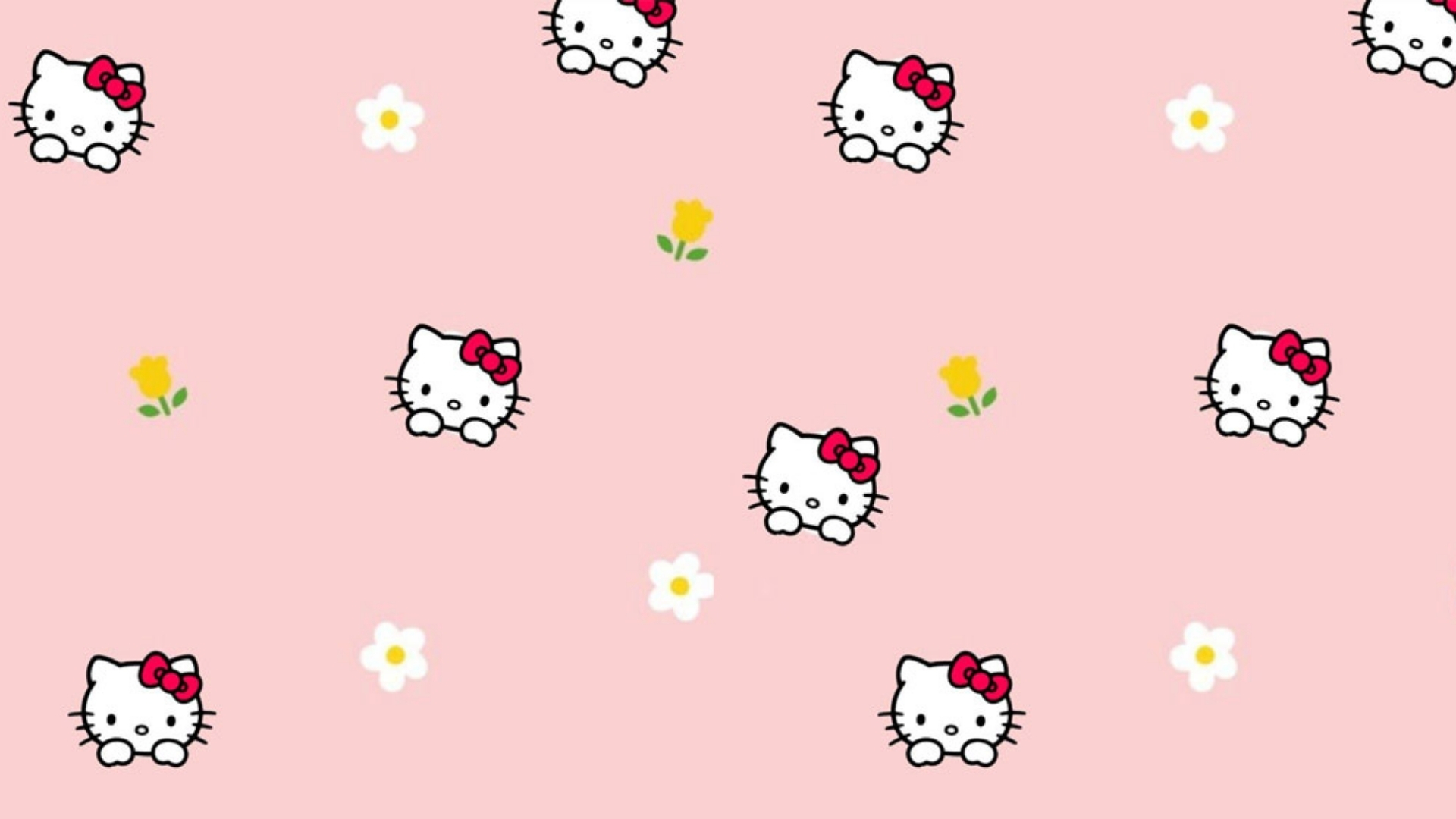 hello kitty background ai