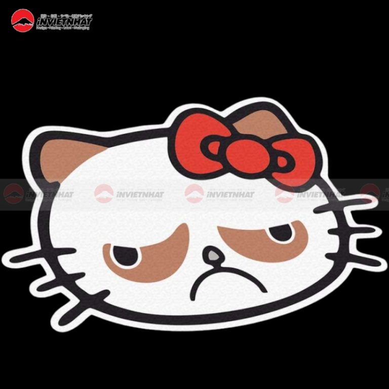 Sticker Explode Kitty 79+ Mẫu sticker Hello Kitty cute, bựa CHỐNG NƯỚC dán đẹp