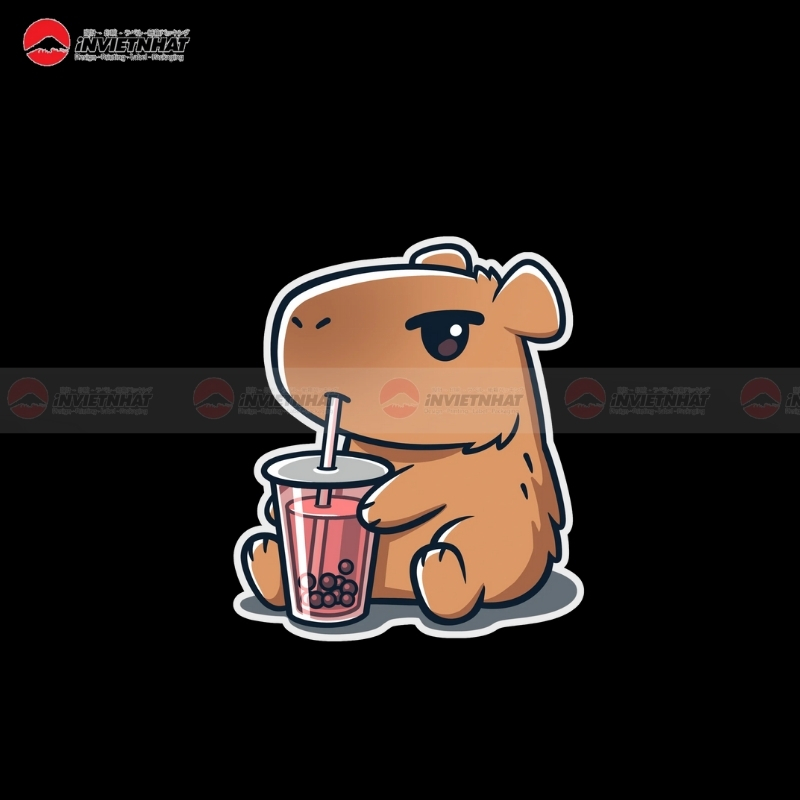 hinh dan capybara de thuong