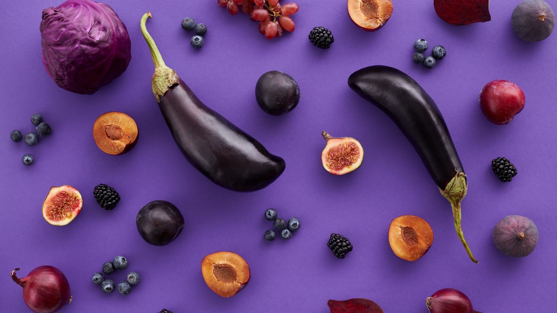 hinh nen trai cay mau tim