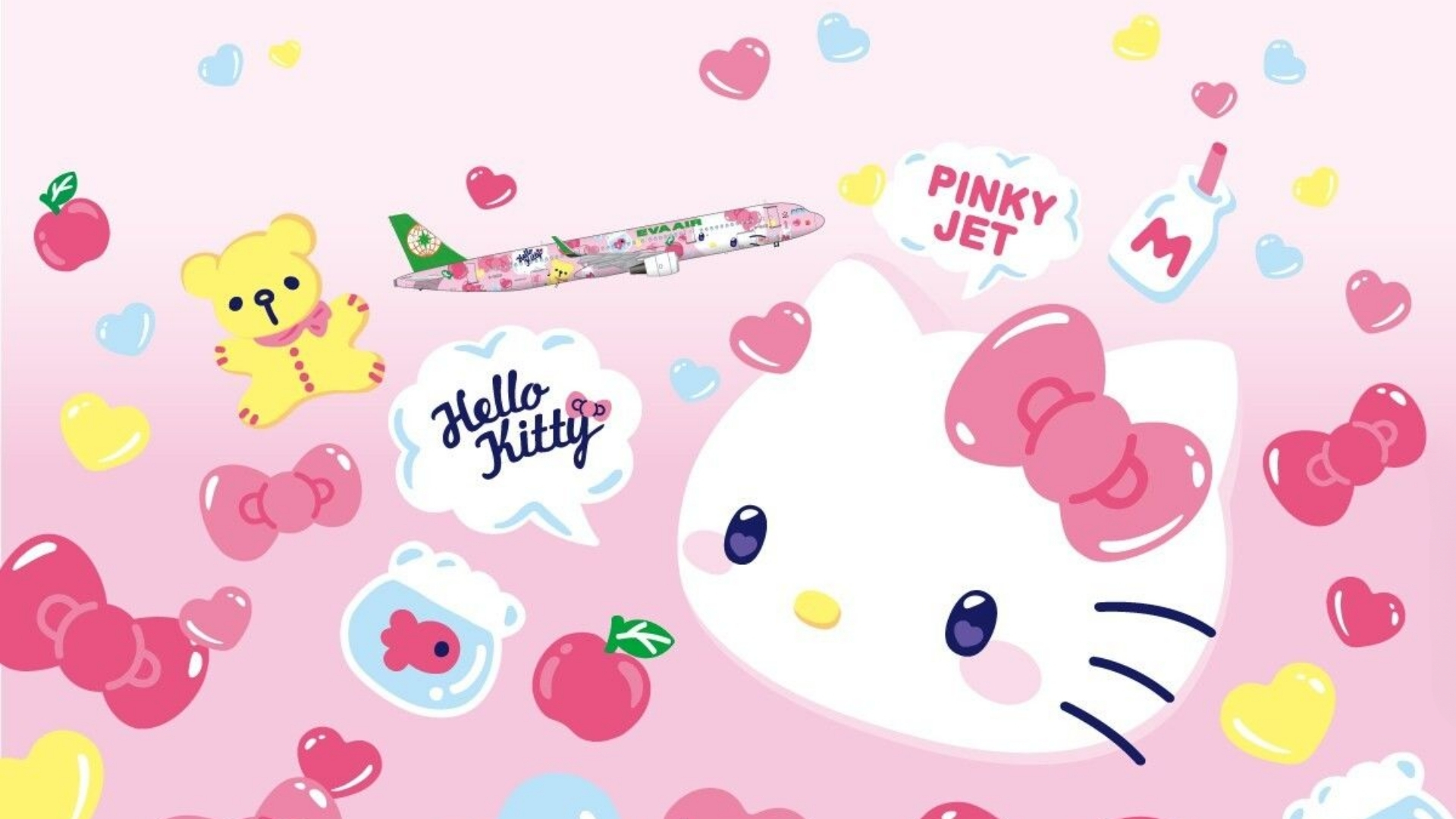 kitty ice cream cone pattern