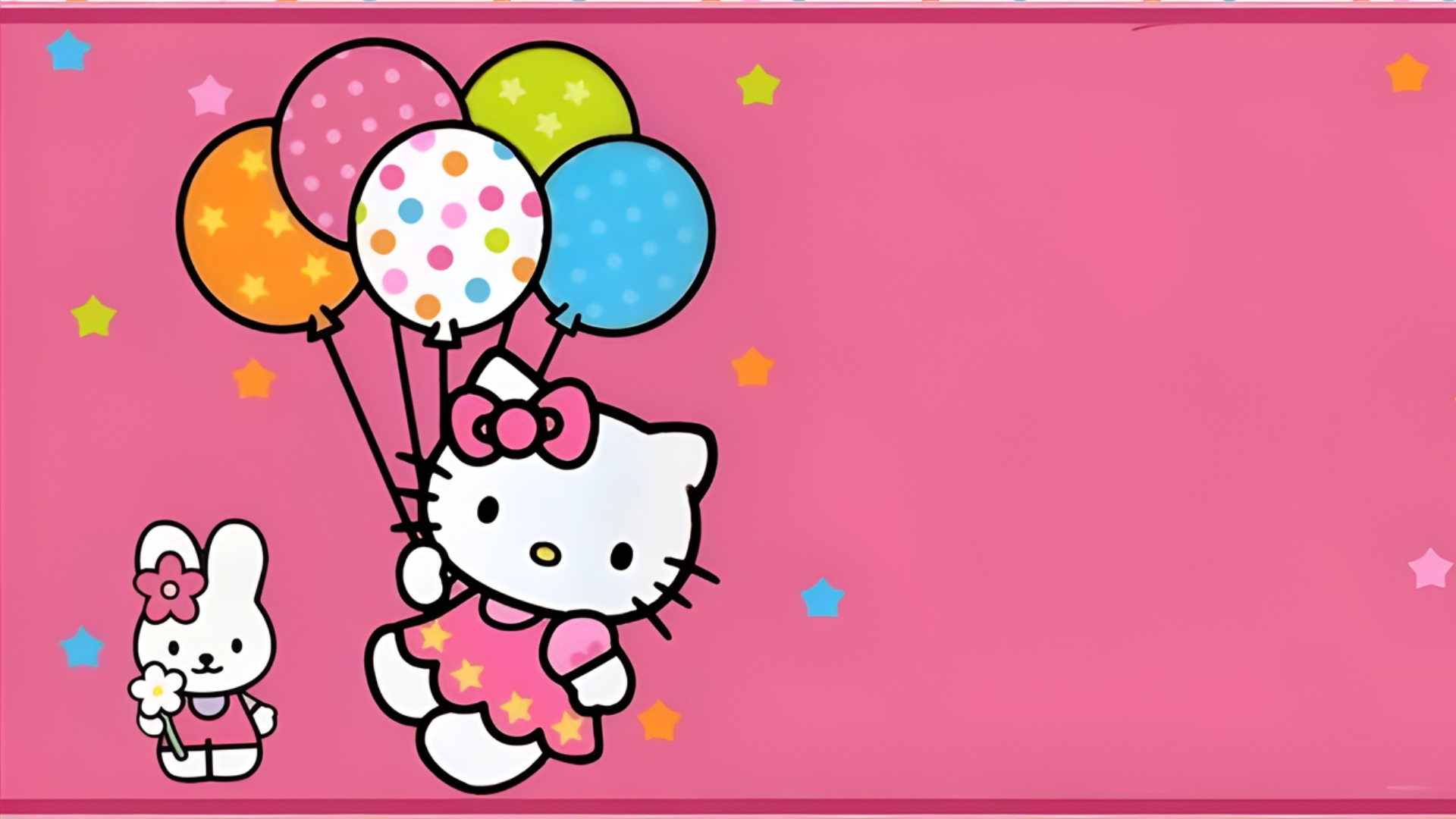 kitty mochi pastel illustration