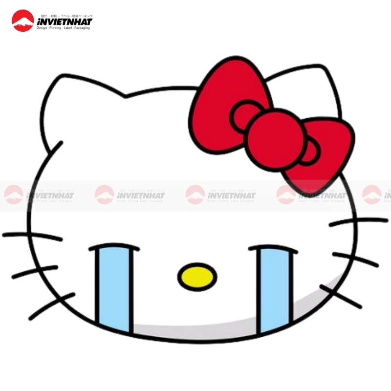 nhan hello kitty dan binh nuoc