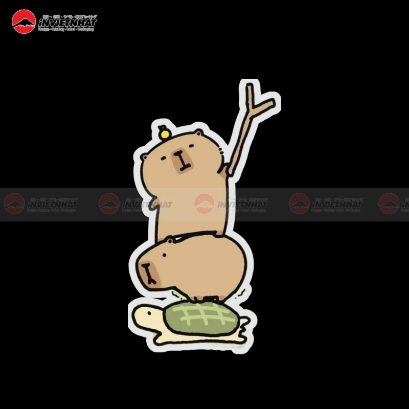 set capybara friends