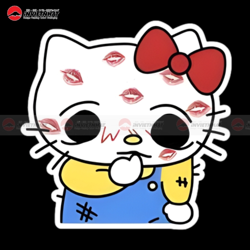 sticker Hello Kitty gia re