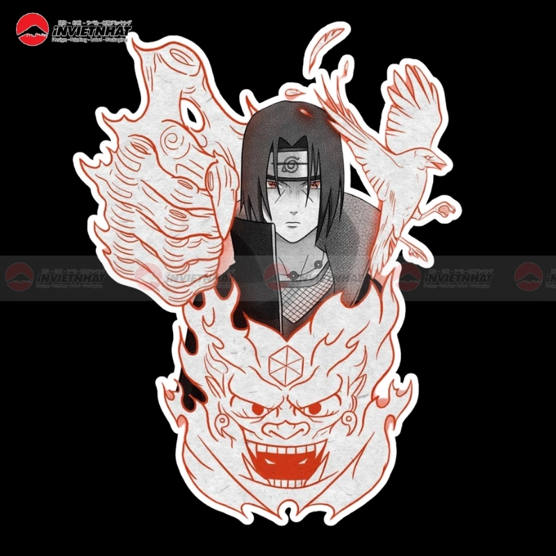 sticker akatsuki itachi naruto
