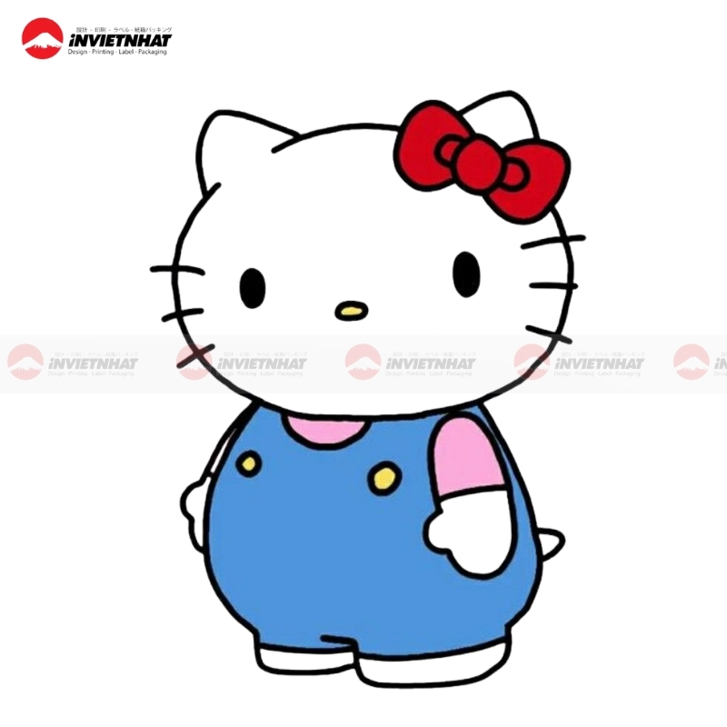 79+ Mẫu sticker Hello Kitty cute, bựa CHỐNG NƯỚC dán đẹp 121 sticker hello kitty bung bu