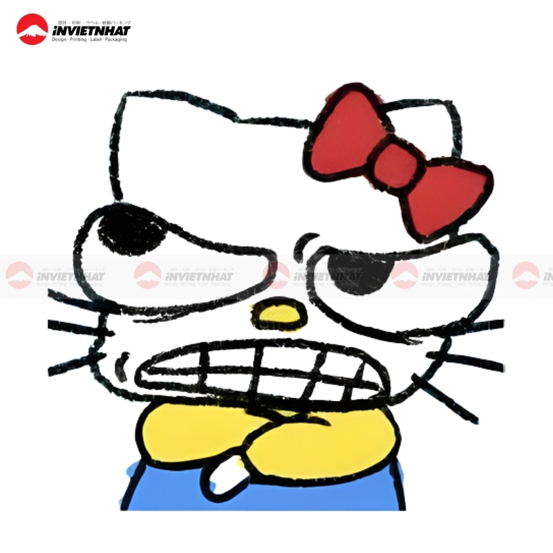 sticker hello kitty de bung