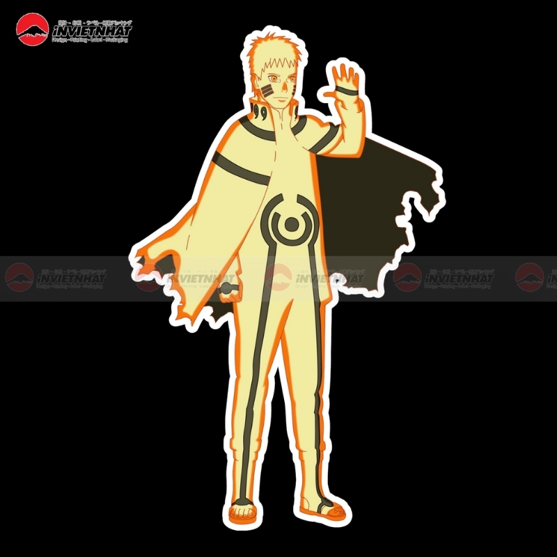 sticker naruto de that vy thu hinh