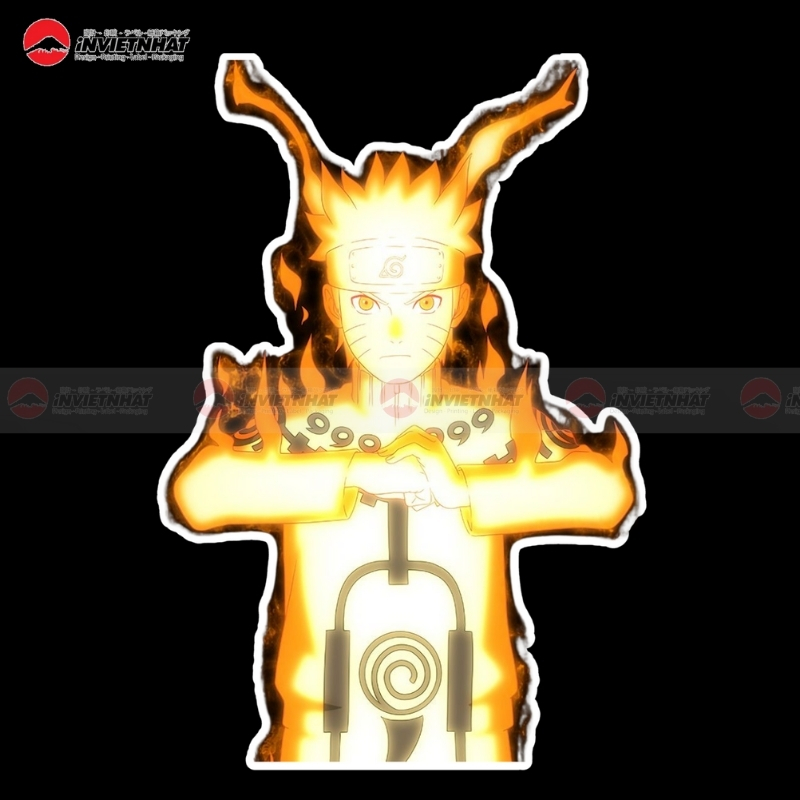 sticker naruto kyuubi