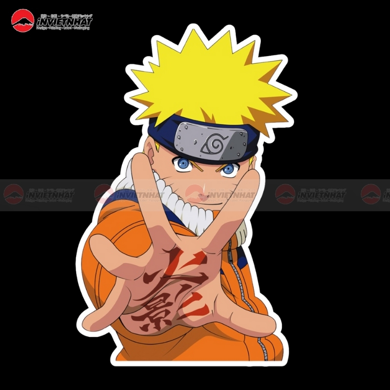 sticker naruto luc nho