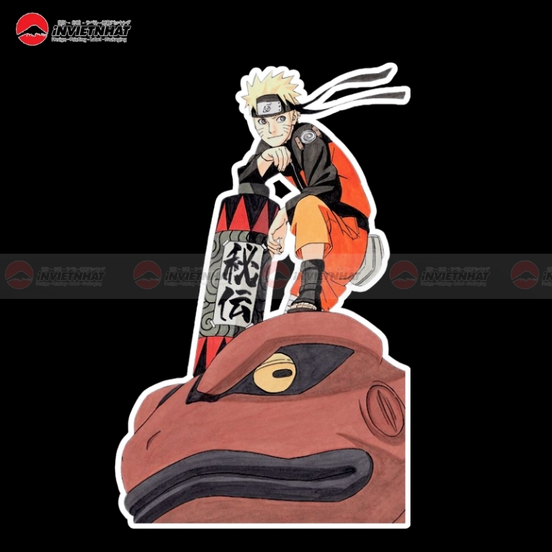 125+ Mẫu sticker, hình dán các nhân vật Naruto đẹp | Tải file PNG FREE 142 sticker naruto voi gamakichi