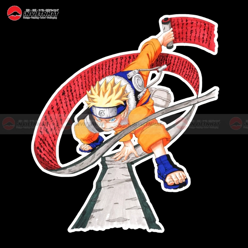 sticker naruto young