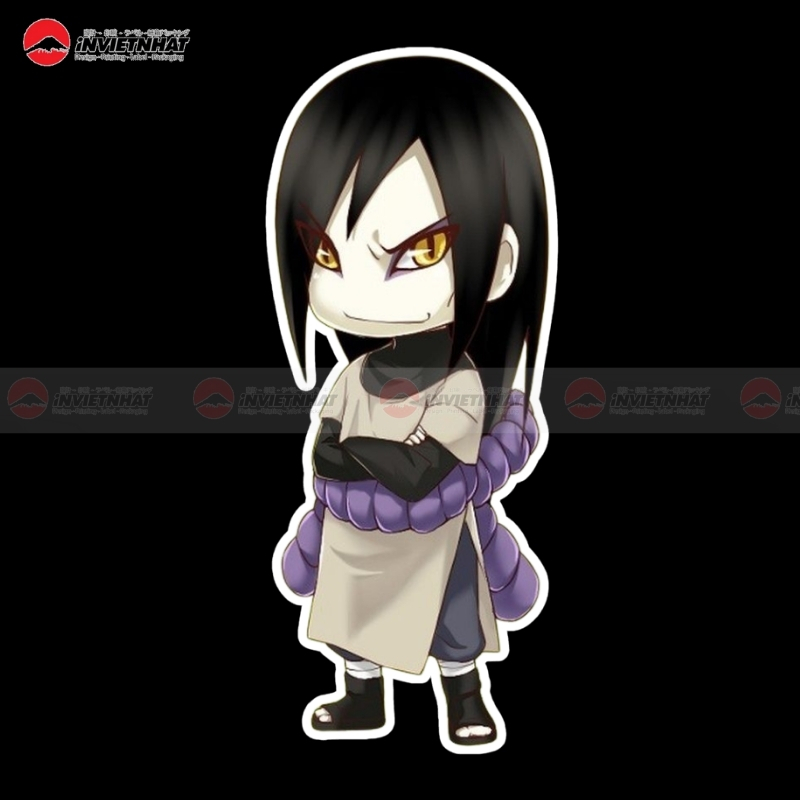 sticker orochimaru chibi naruto