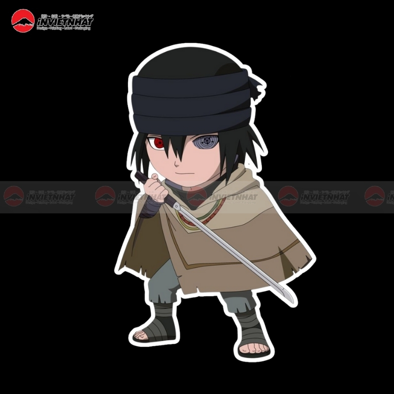 sticker sasuke chibi naruto