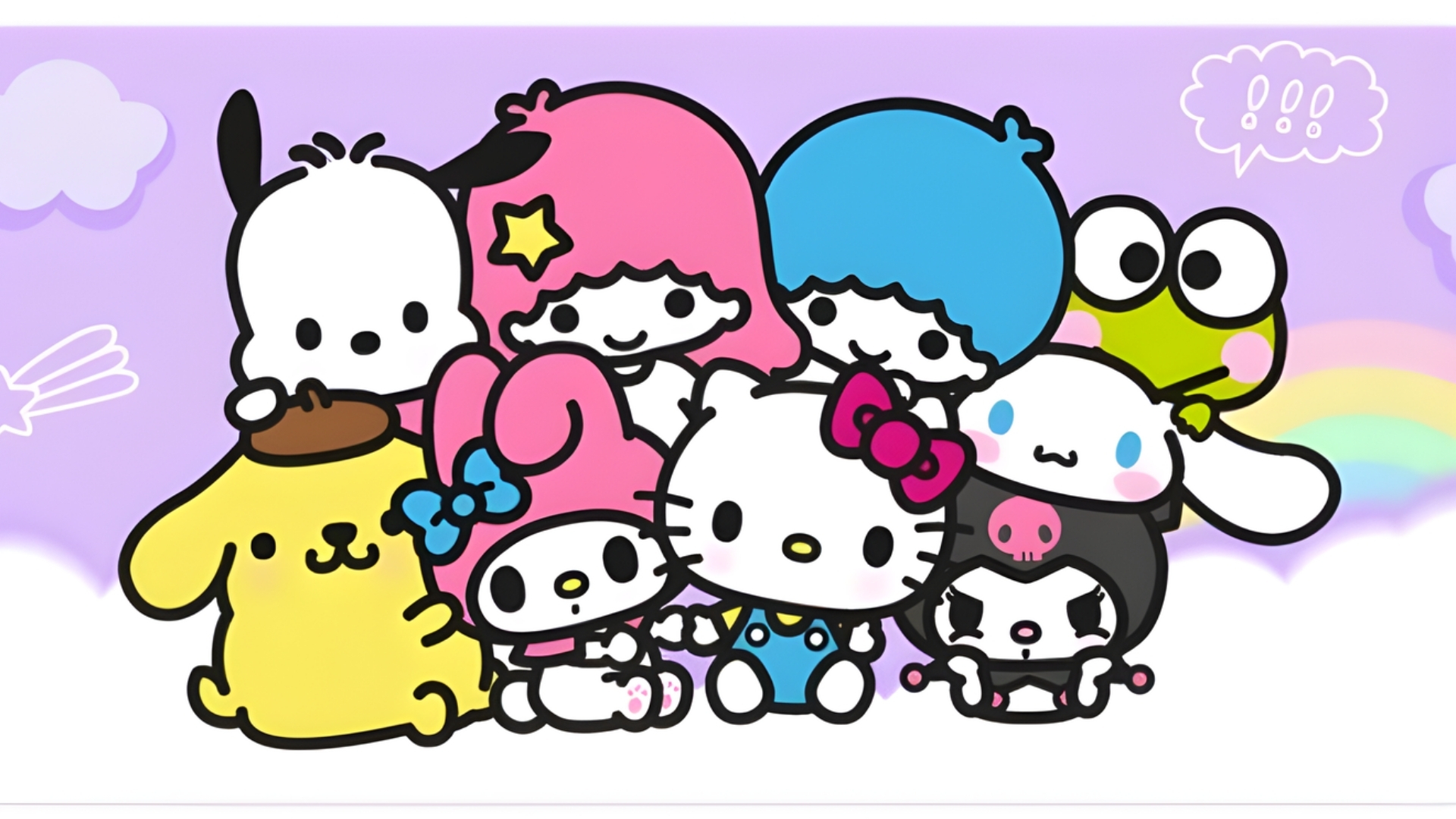 team Hello Kitty friends cute