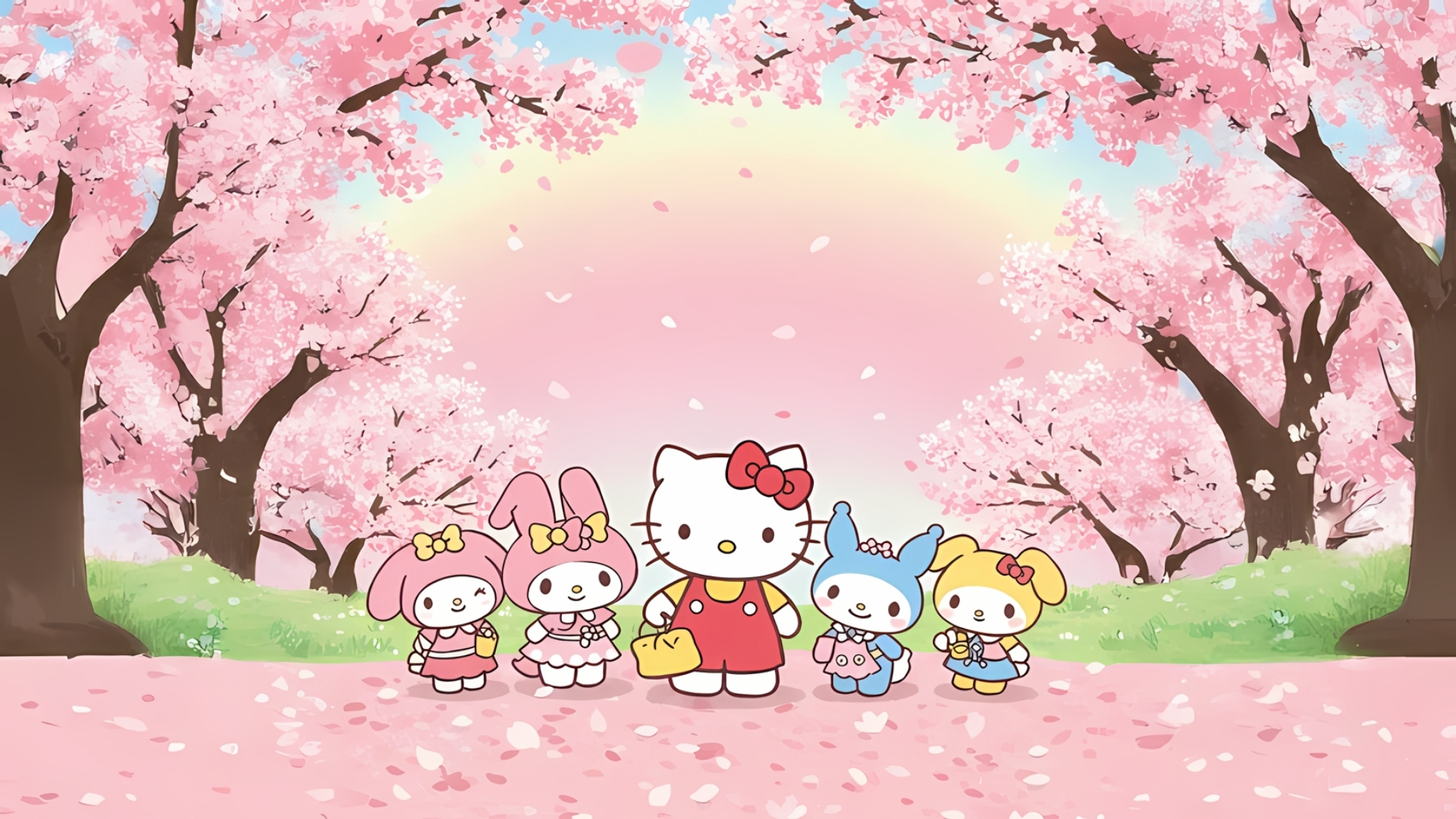 team notebook Hello Kitty friends