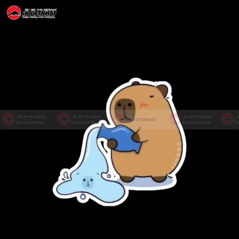tem capybara do nuoc