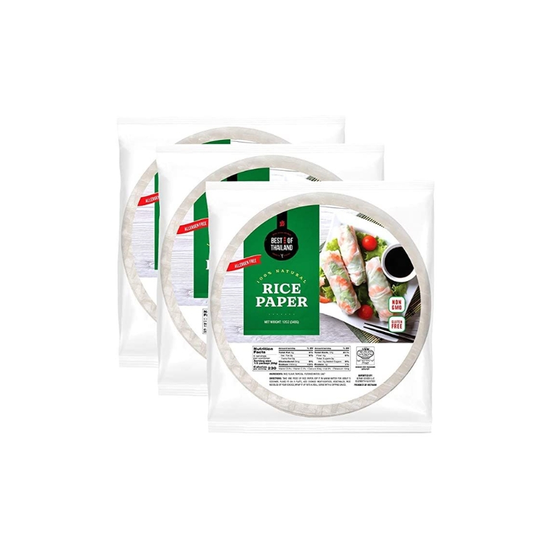 Mẫu in tem nhãn bánh tráng trộn ĐẸP, giá rẻ, miễn phí thiết kế 17 tem dan banh trang