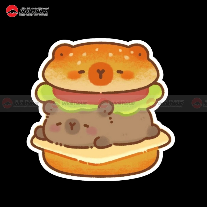 tem dan capybara humburger