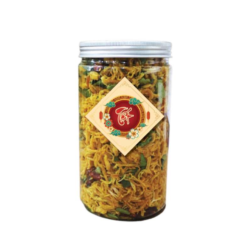 tem nhan Tet do vang 1