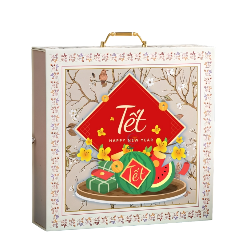 11+ Mẫu in tem nhãn dán quà tết ĐA DẠNG, thiết kế đẹp 16 tem nhan cho hop qua Tet