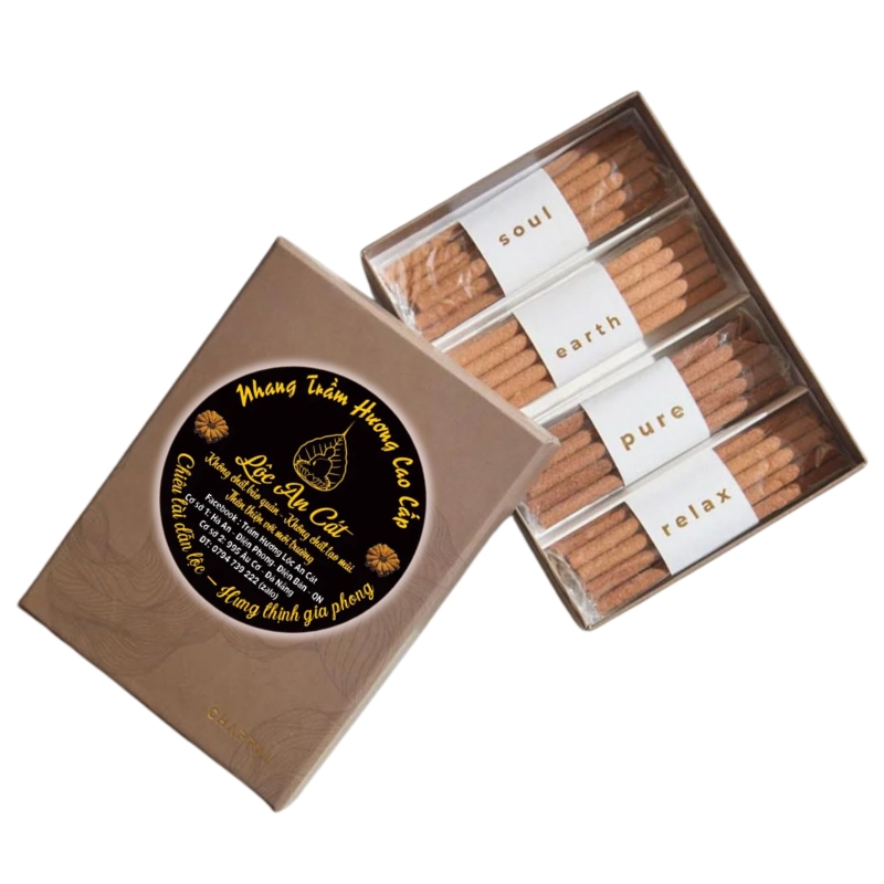 Mẫu in tem nhãn trầm hương SÁNG TẠO điểm nhấn sang trọng 24 tem nhan hop tram huong qua tang