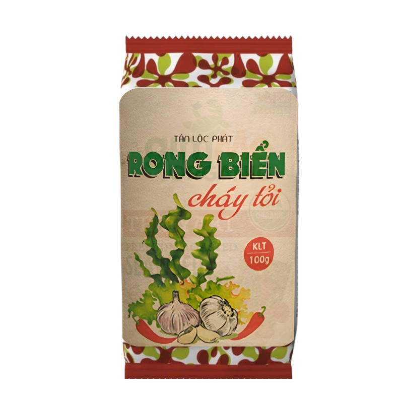 Mẫu in tem nhãn rong biển CHỐNG DẦU giá rẻ, thiết kế đẹp 24 tem nhan rong bien goi nho