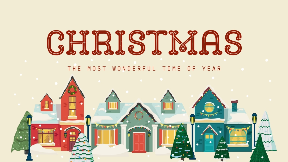 Anh nen laptop Noel nha phu tuyet vui tuoi 2025