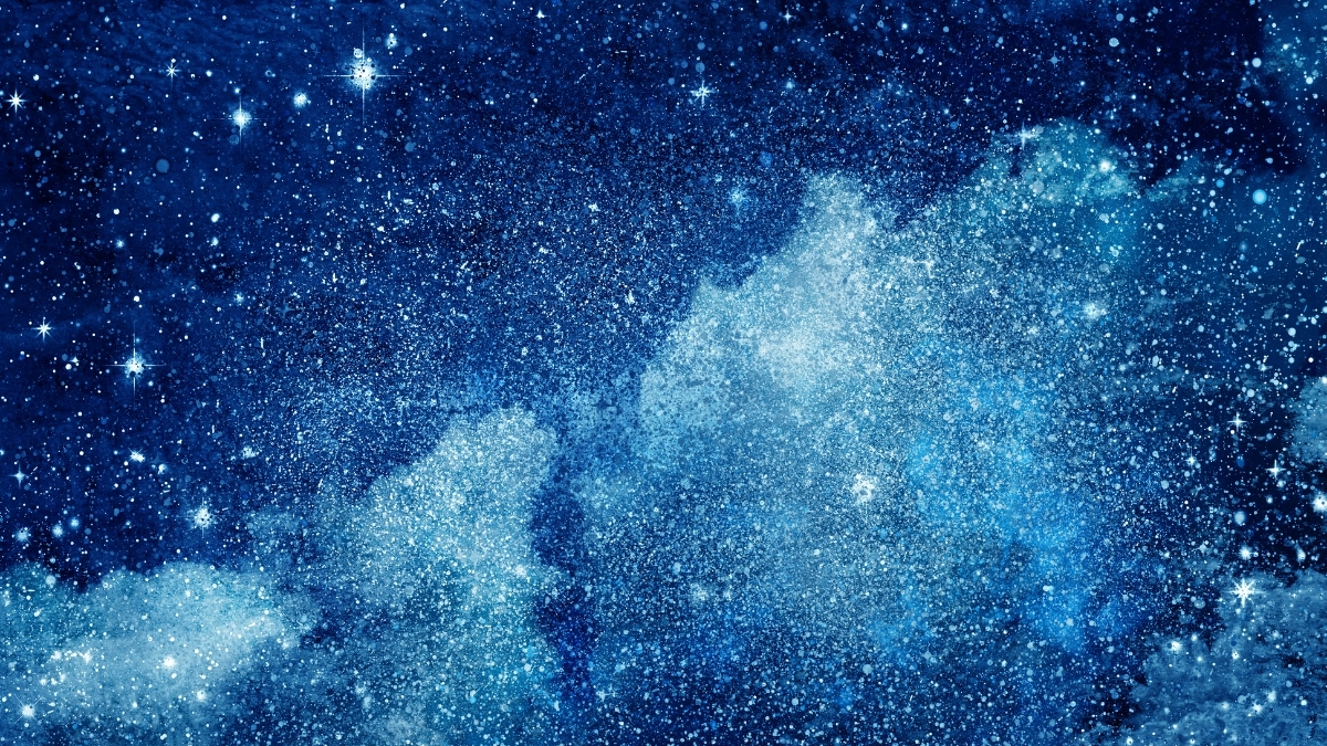 Anh phong nen Noel tong xanh day sao