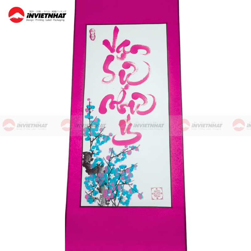 Chu Van Su Nhu Y dep dung trang tri Tet