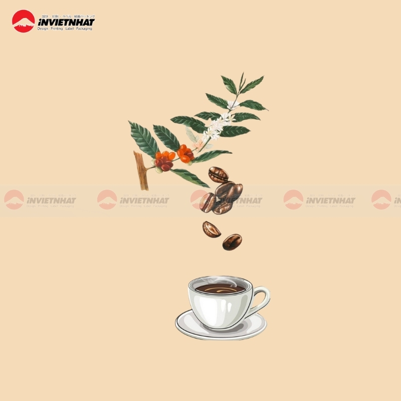 Emblematic coffee logo