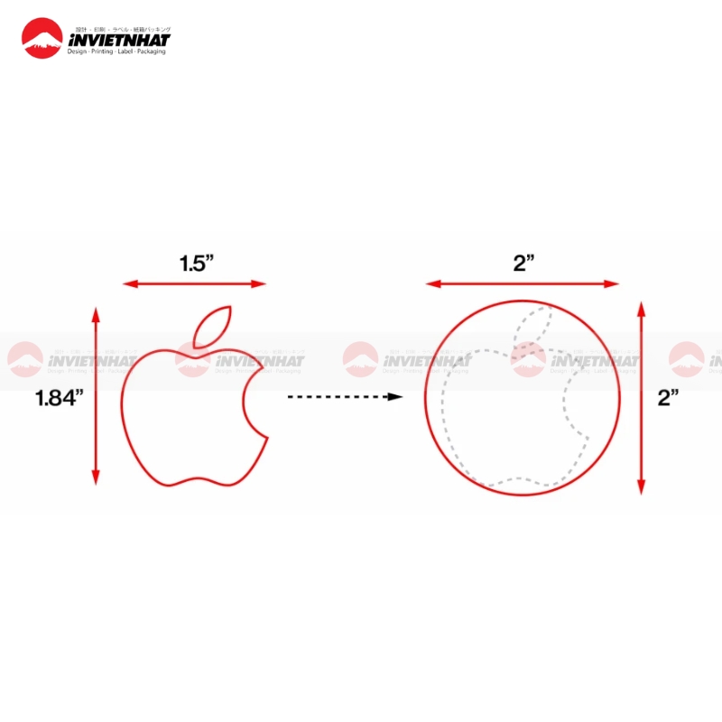 Kich thuoc chuan logo tron