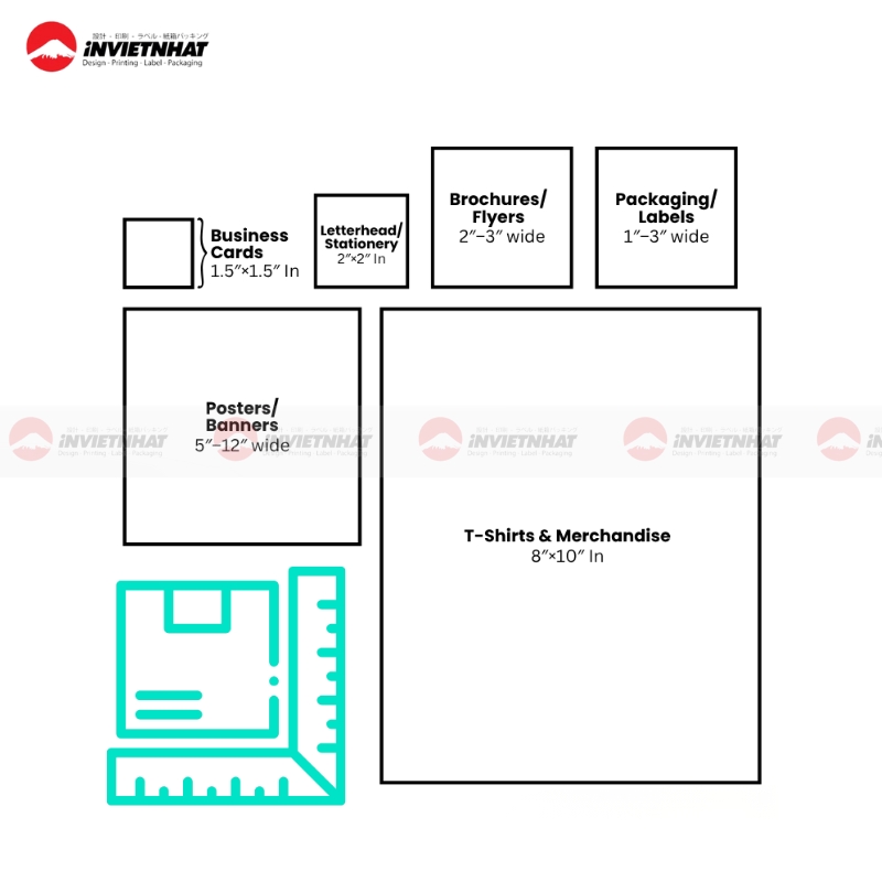 Kich thuoc inch logo