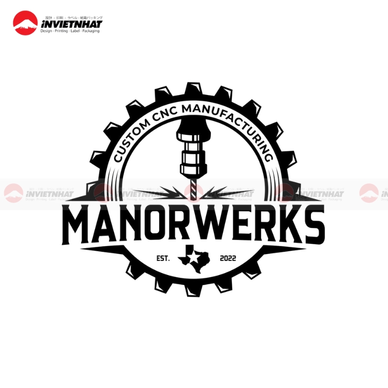 Logo co khi CNC dam chat ky thuat 1