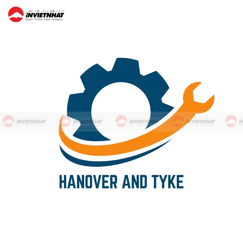 Logo co khi banh rang cong nghiep