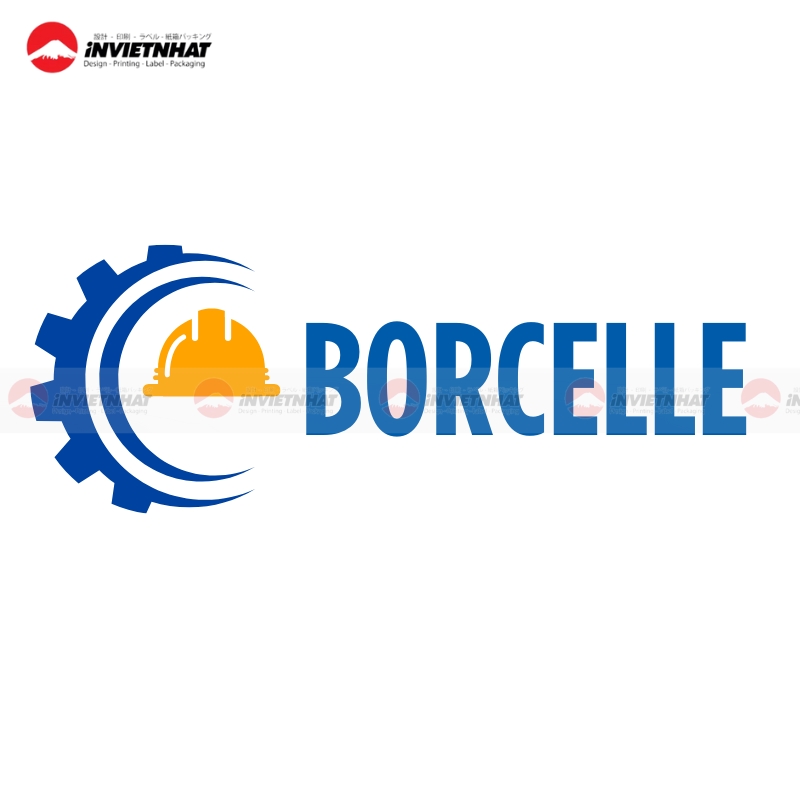 Logo co khi banh rang gia cong kim loai