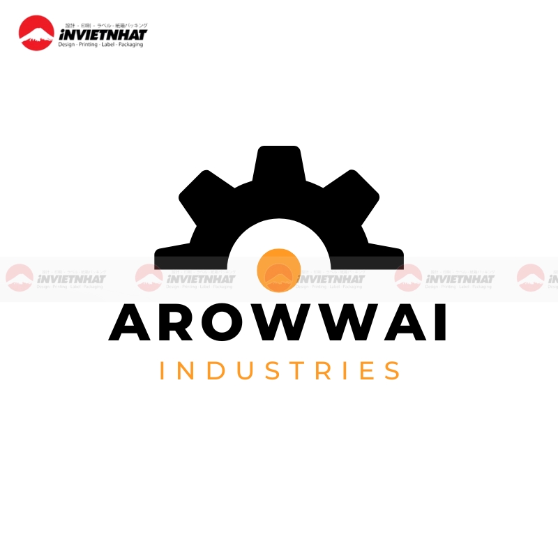 Logo co khi banh rang sang tao