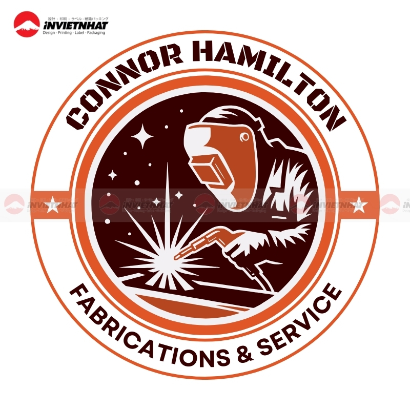 Logo co khi han xi chuyen nghiep