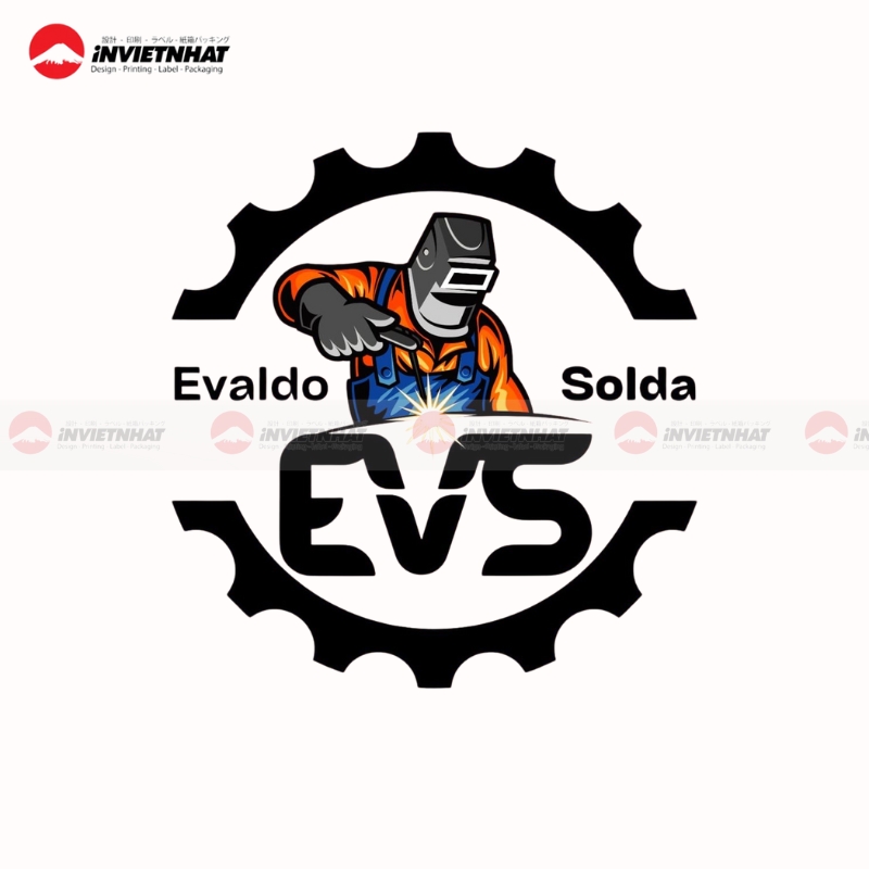 Logo co khi han xi dam chat cong nghiep