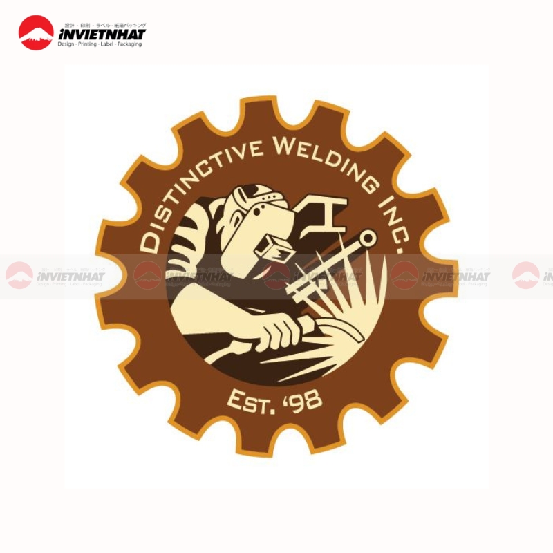 Logo co khi han xi sac net