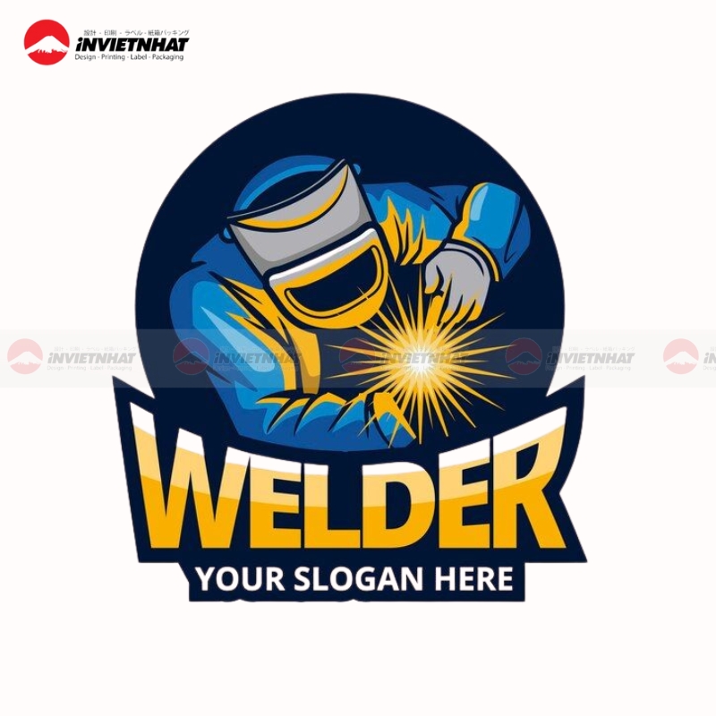 Logo co khi han xi sang tao