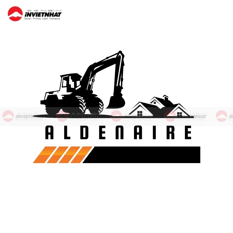 Logo co khi xay dung cho cong ty xay dung