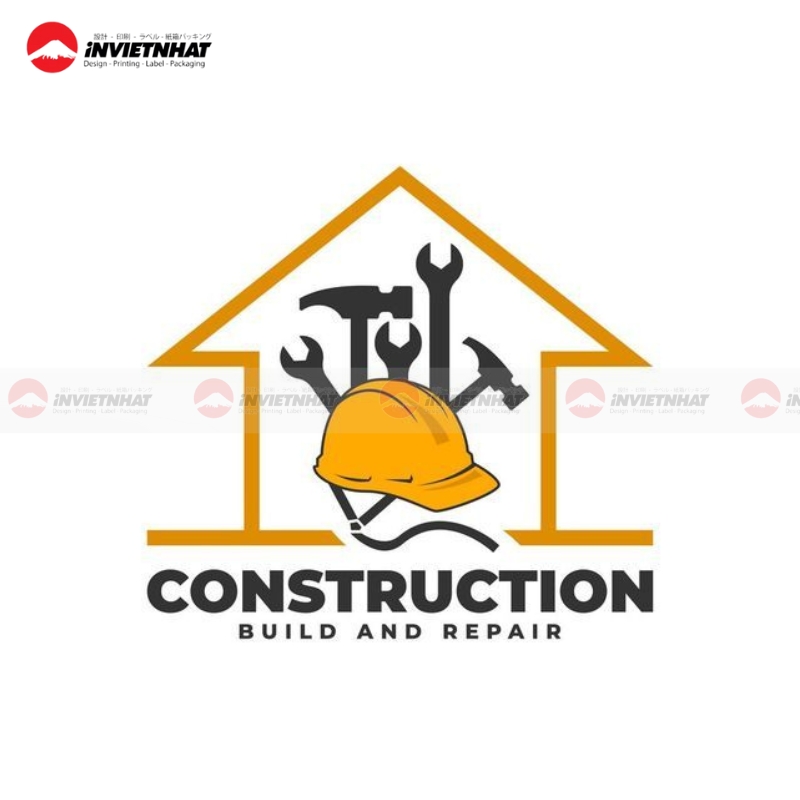 Logo co khi xay dung cong nghiep 2