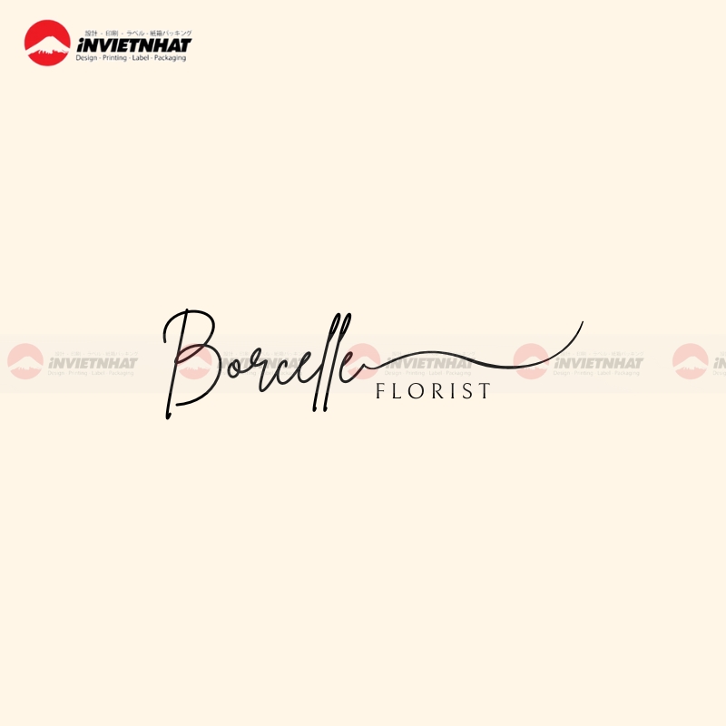 Logo shop hoa dep mat