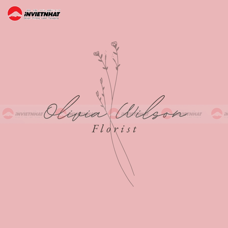 Logo shop hoa dep sang tao