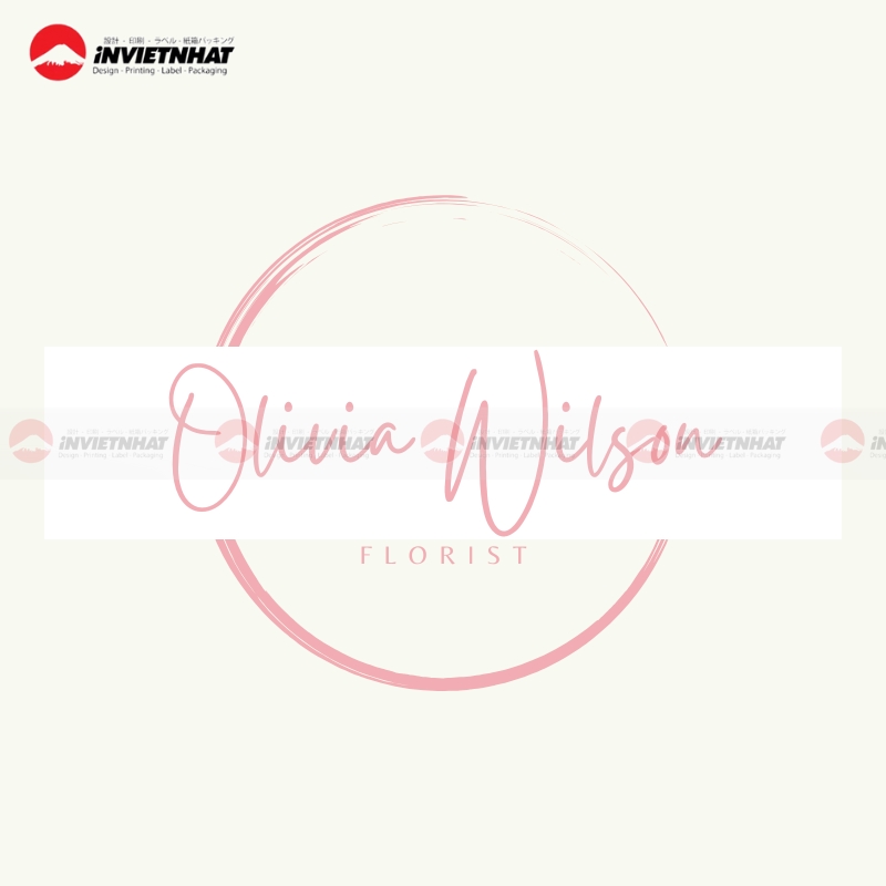 Logo shop hoa dep theo xu huong