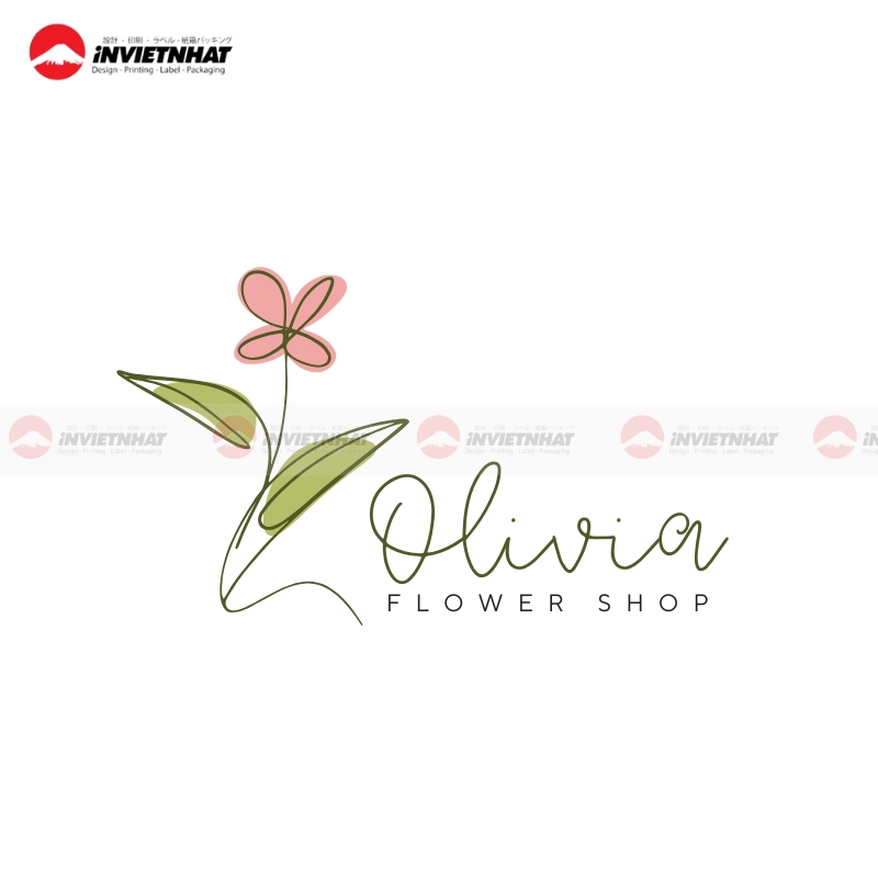 Logo shop hoa dep va chuyen nghiep