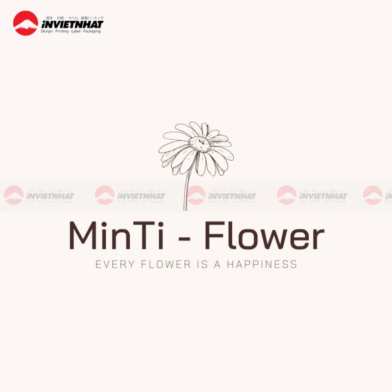 Logo tiem hoa Minti